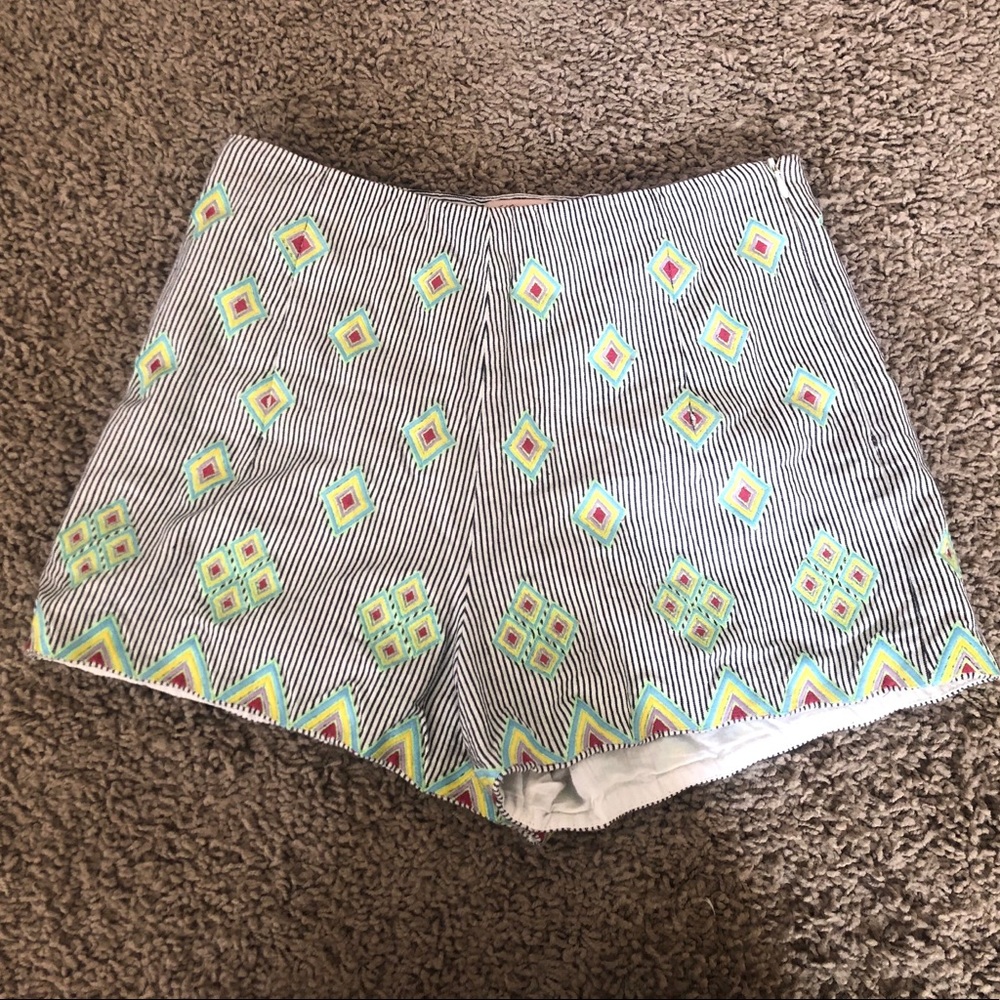 Mara Hoffman High Waist Jacquard Shirts